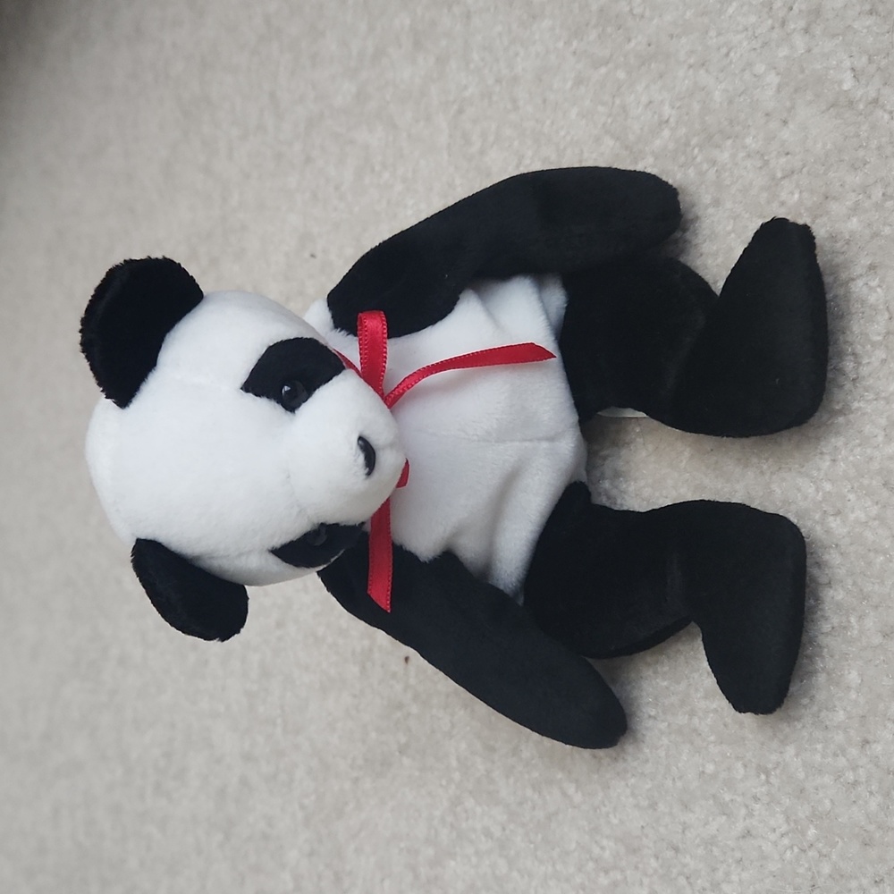 Fortune the panda bear beanie baby